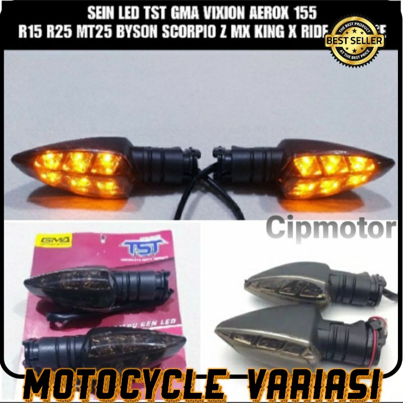 Sein Sen Led vixion JPA TST Bahan Besi MX king Aerox byson Xabre Tiger Verza CB R15 ADV VARIO R25