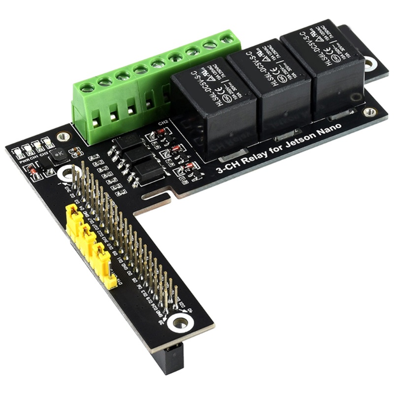 Btsg Papan Ekspanding Kontrol RELAY 3salur Untuk Isolasi Optocoupler RELAY JETSON NANO 3-CH Dengan Kop GPIO Untuk Jet