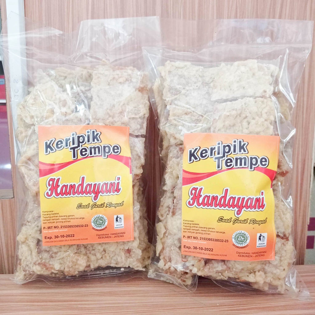 

Cemilan Keripik Tempe Handayani// MURAH !!