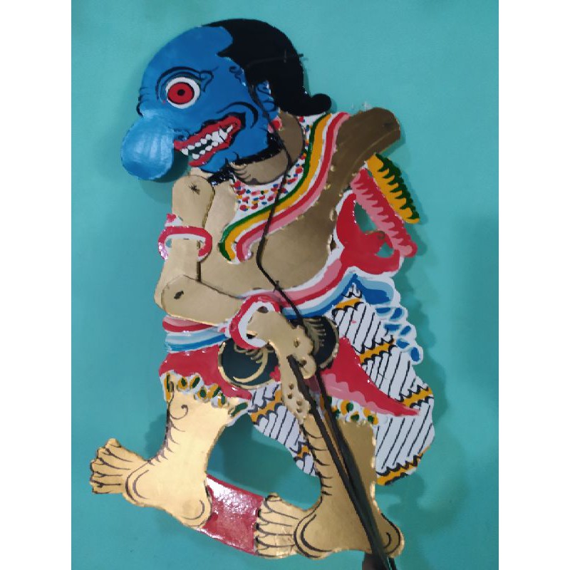 Buto terong 60cm wayang kulit kertas mainan anak hiasan dinding