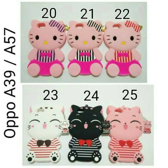 Case Silicon Karakter For Oppo A39 / Rubber Case Oppo A39