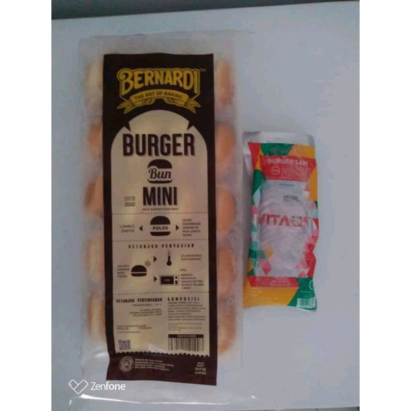 

PAKET BURGER MINI + BEEF VITALIA