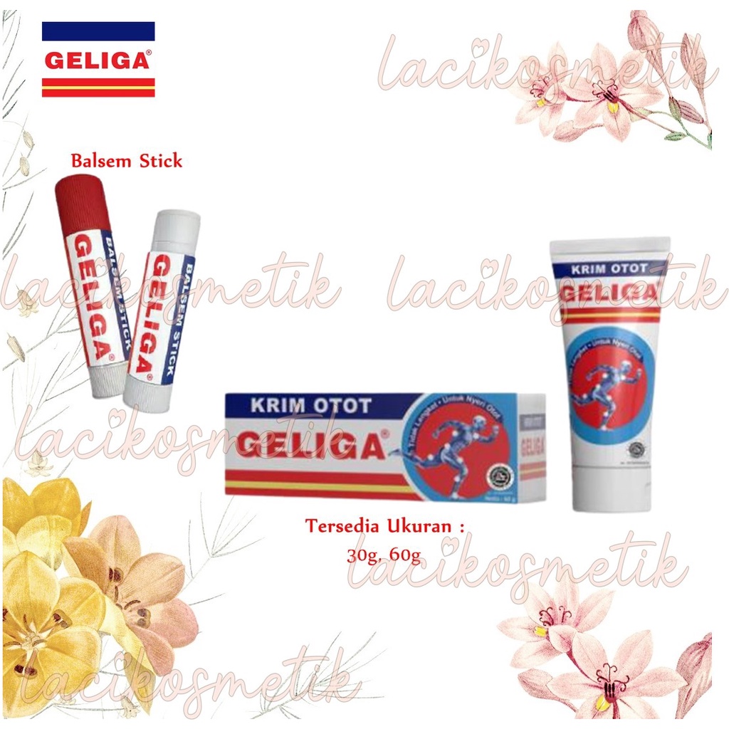 ✨LACIKOSME✨ BALSEM GELIGA KRIM OTOT - GELIGA BALSEM KRIM STICK BPOM ORIGINAL