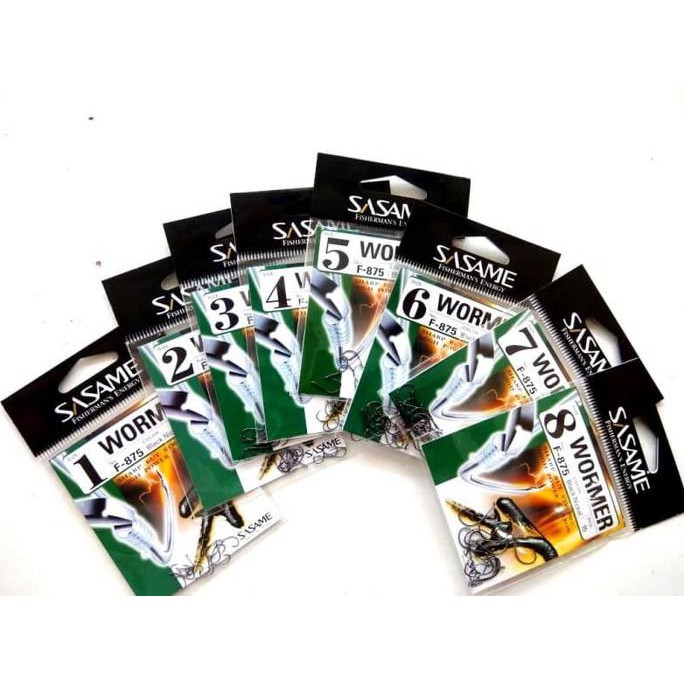 TERMURAH Kail Pancing Sasame Wormer F-875 Ukuran 1-15 Fishing Tackle Sasame