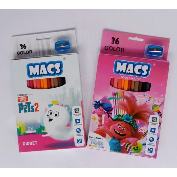 

Pensil Warna Macs 36 Warna