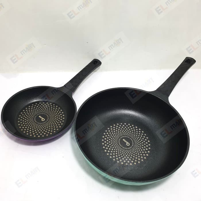 Fry Pan Set 2Pcs Oxone OX-2820WF - Diamond Coating