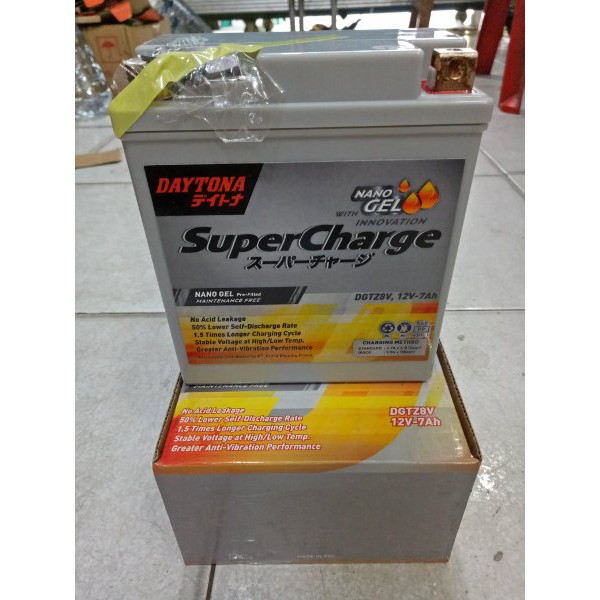 MANTAPPP AKI YAMAHA R25 YAMAHA MTZ25-DAYTONA D6TZ8V NANO GEL