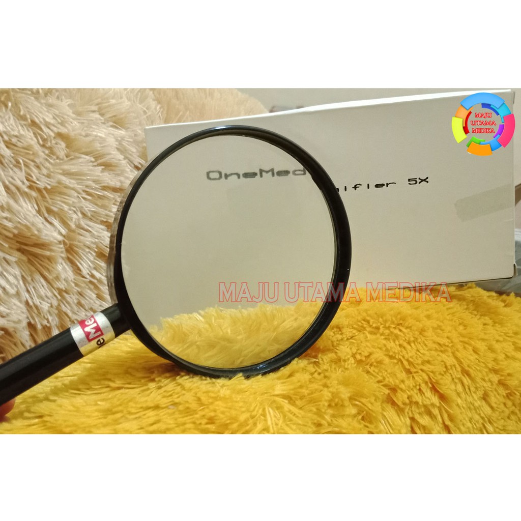 Jual Kaca Pembesar Diameter 90mm Onemed , Loop Onemed , Lup 5x Zoom ...
