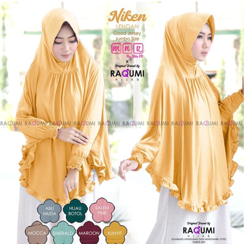 NIKEN LENGAN GOOD JERSEY JUMBO BY MNV X RAQUMI