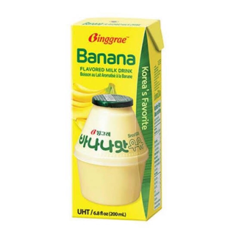 

Binggrae banana milk