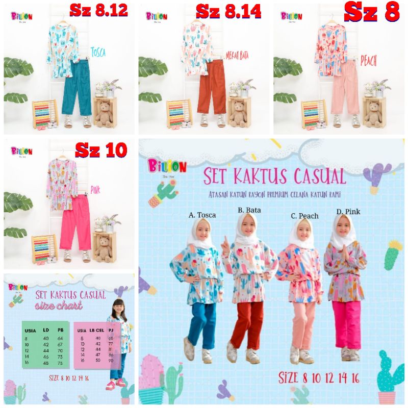 BILLION SET DRESS KAKTUS