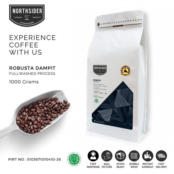 

[ COD ] BIJI KOPI FINE ROBUSTA DAMPIT - 1KG NORTHSIDER COFFEE MURAH Kode 370