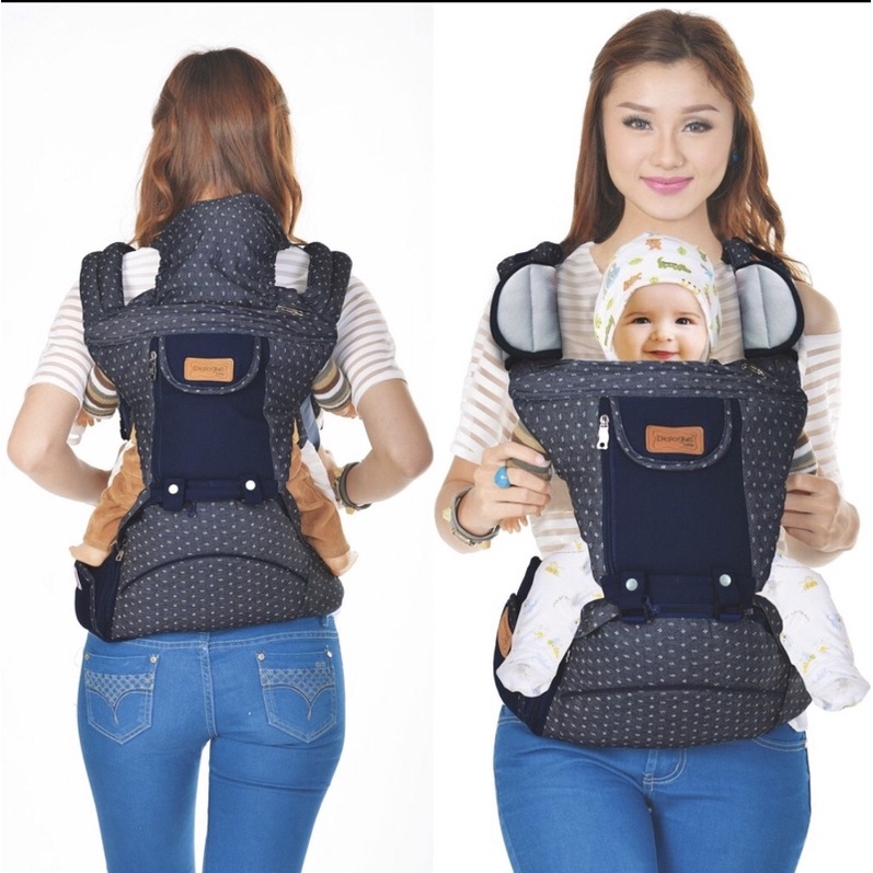 DIALOGUE HIPSEAT BABY CARIER DENIM BINTIK DGG-1011
