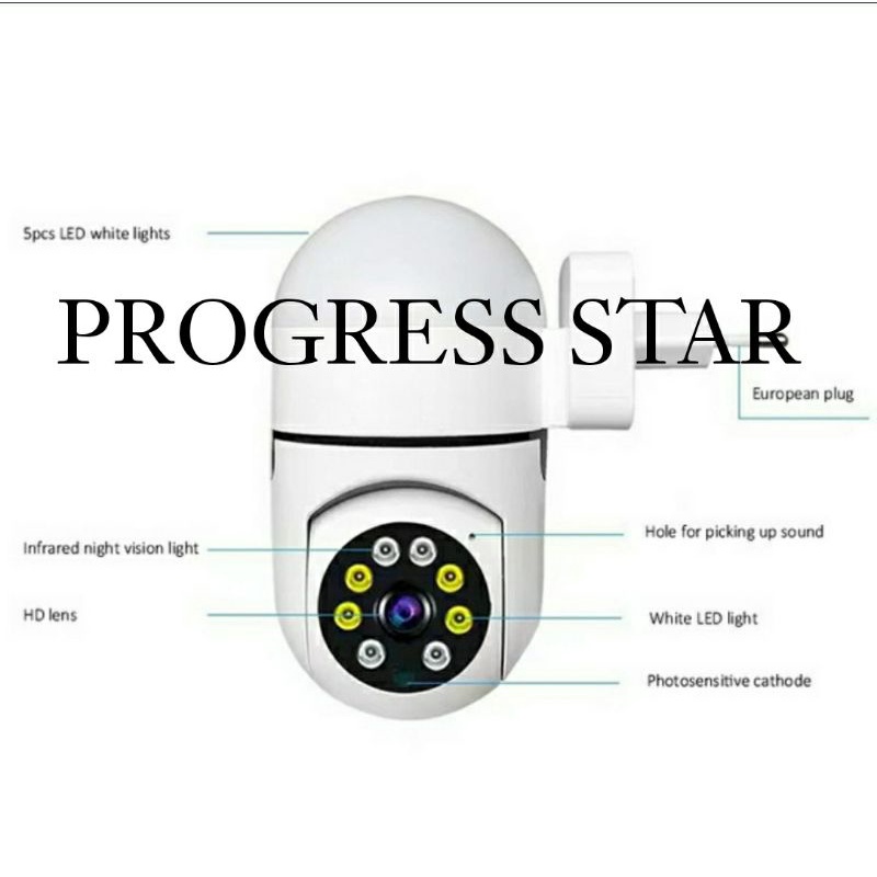 Ip Camera Cctv Wifi Mini Kamera Full HD 8MP 1080P V380 Wireless