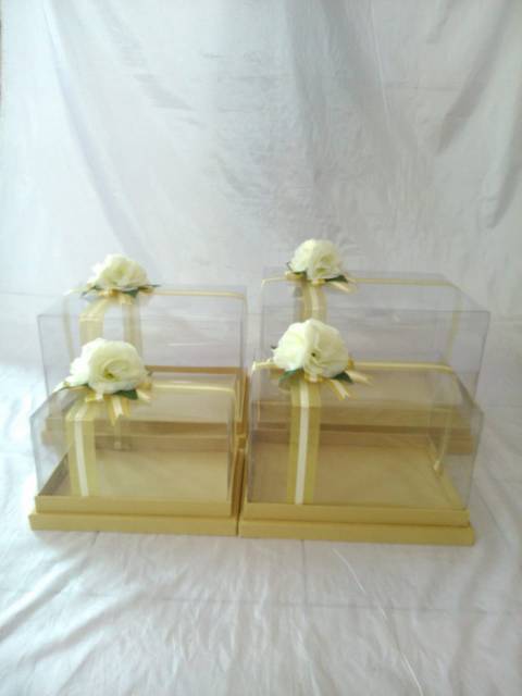 Kotak seserahan 1 set isi 4