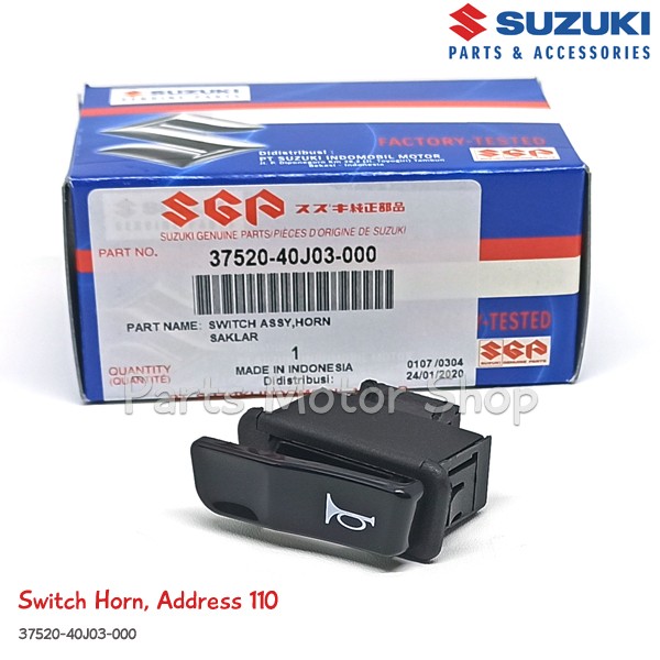Saklar Klakson Original Suzuki Address 110