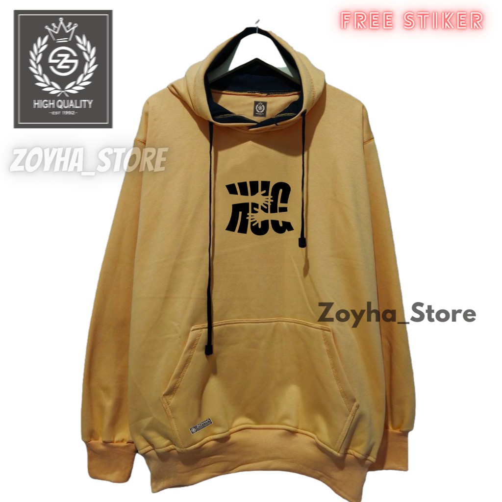 ZOYHA_STORE Sweater hoodie pria distro ORIGINAL Switer cowok murah jumper HODIE HUG tebal UNISEX