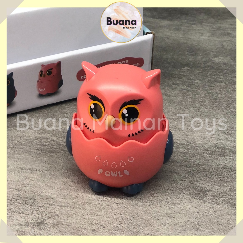 MAINAN KECIL FUNNY ANIMAL RUNNING OWL MAINAN EDUKASI ANAK BALITA COWO CEWE PET LUCU 753