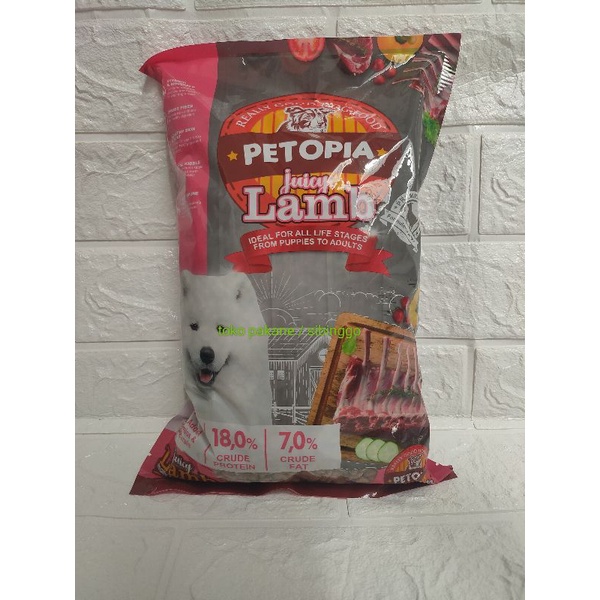 Petopia makanan anjing dewasa dan anakan