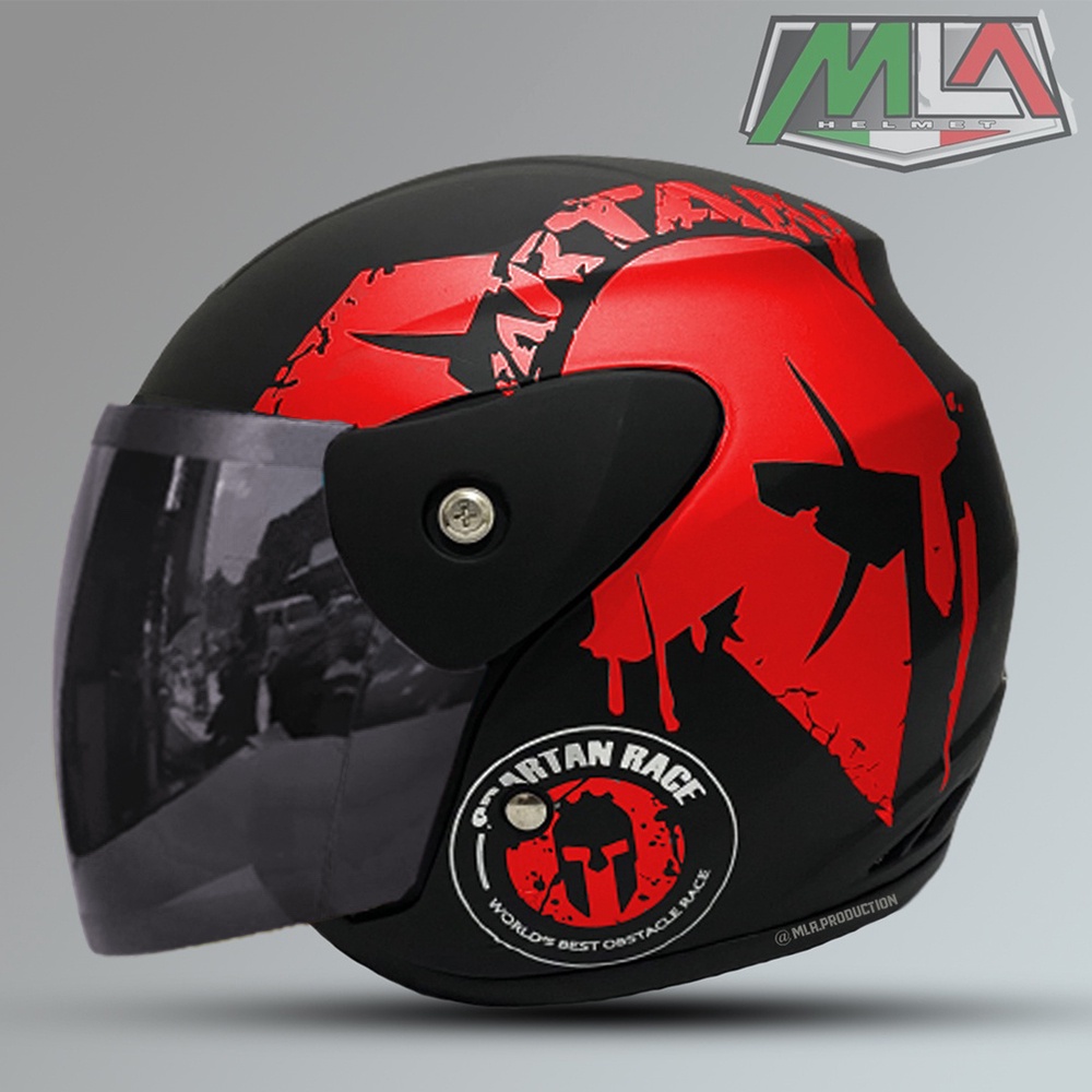 -SPARTAN- HITAM MERAH