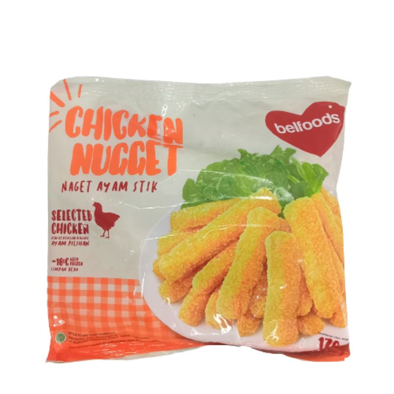 

Belfoods Chicken Nugget - Naget Ayam Stik 170g