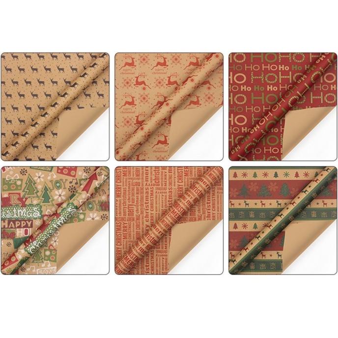 

WRAPPING PAPER CHRISTMAS GIFT HOLIDAY PACK HOLIDAY PARTY GIFTS ROLL DGFXG6563