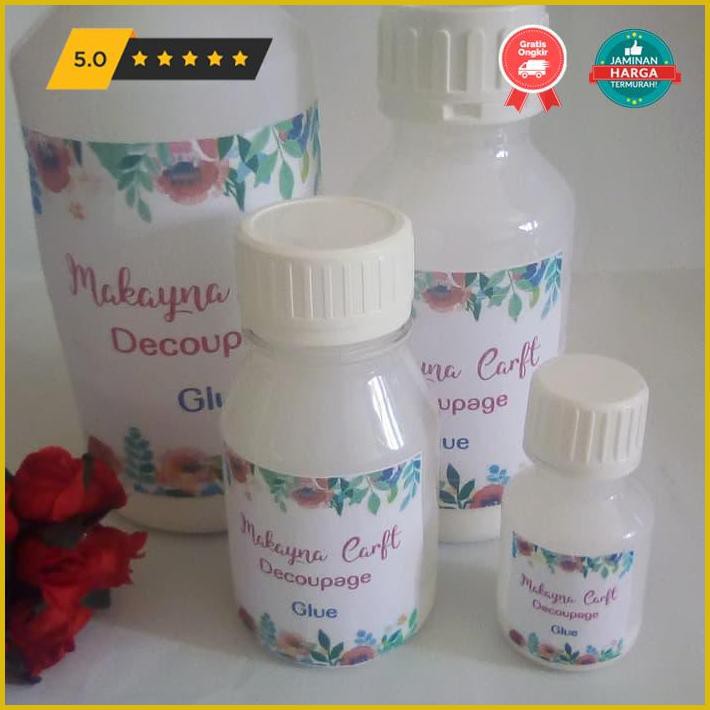 

Kerajinan Tangan Decoupage Glue / Lem 1 Liter Promo