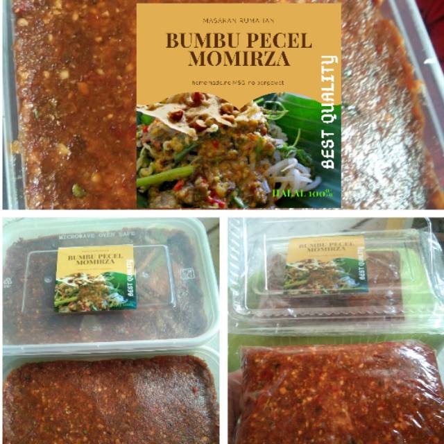 

[250gr]Bumbu pecel momirza homemade