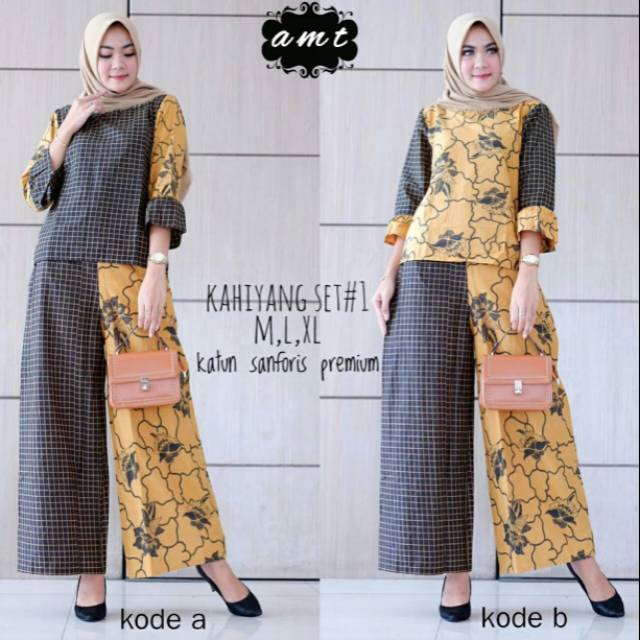 Setelan Batik Modern