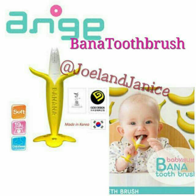 Ange Banana Toothbrush Teether