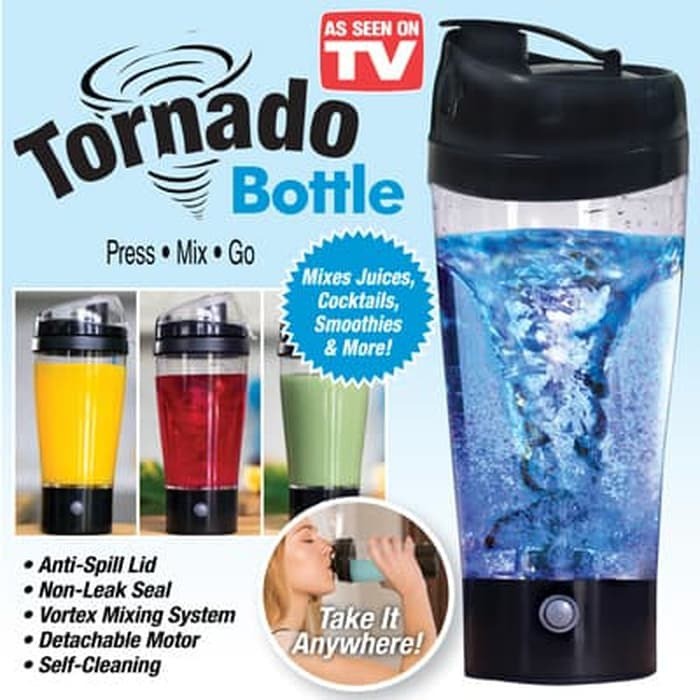 VOM-Bottle Tornado Botol Press Mix Go / Shaker Automatis Shaker 0519