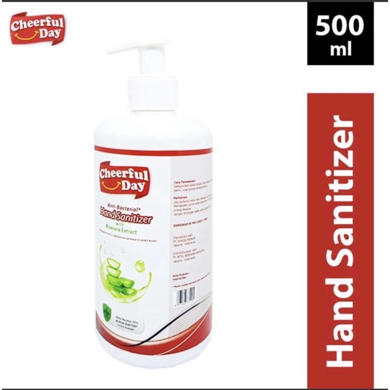 Hand Sanitizer Anti Bacterial dengan Aloevera Extract