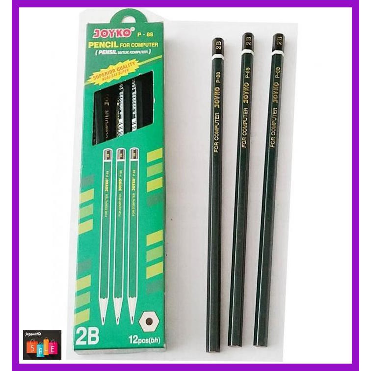 

Silutala- Lusin Pensil Kayu Joyko 2B - P-88 -Ori.