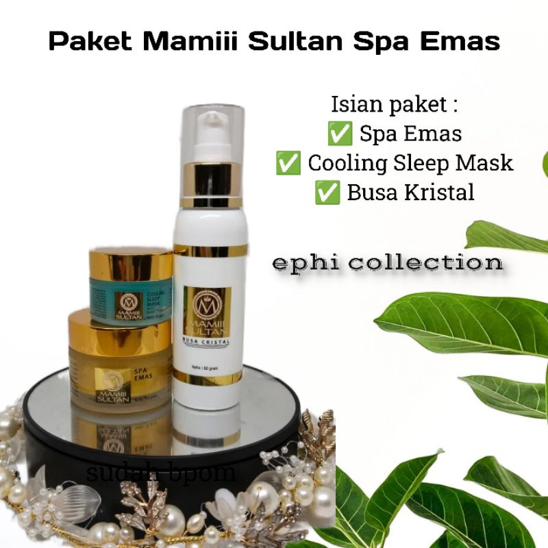 PAKET MAMI SULTAN SPA EMAS