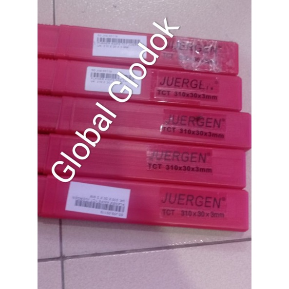 planer tct merk juergen pisau ketam kayu ukuran 310 x 30 x 3 mm