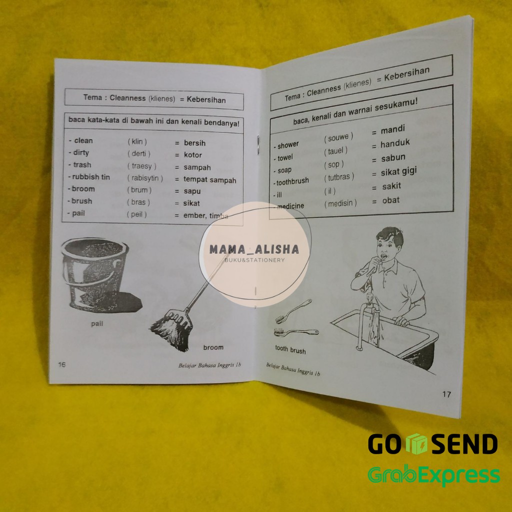 Paket Buku Anak Belajar Bahasa Inggris Jilid 1 untuk TK dan SD-5