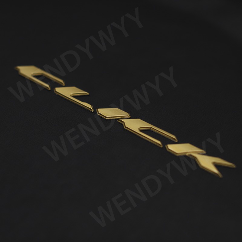 2pcs Stiker Emblem 3D Aneka Warna Anti Air Untuk Honda Click &amp; 125i / 150i