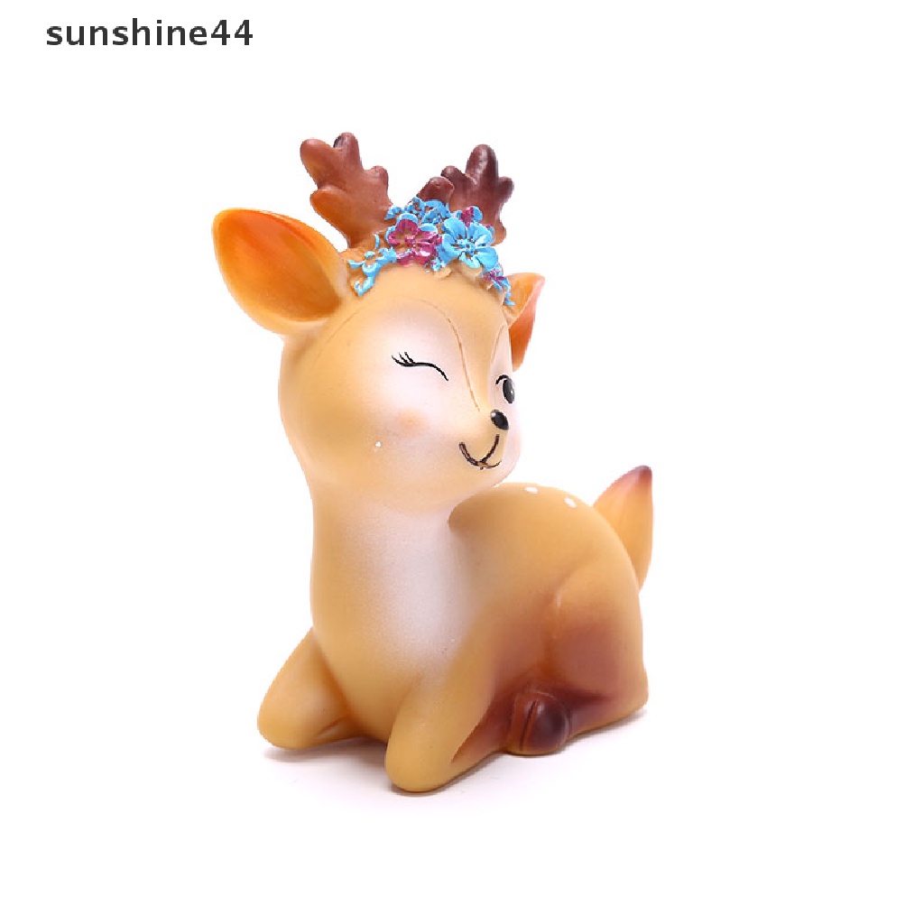 Sunshine Sika Miniatur Rusa Untuk Dekorasi Kue