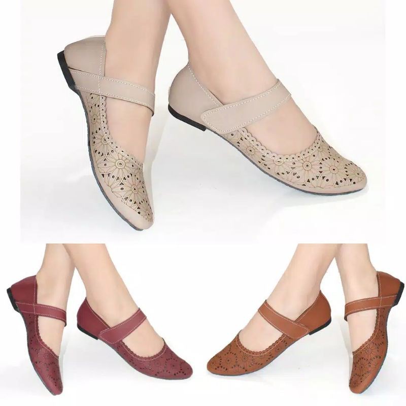 Sepatu Flatshoes Wanita Murah Laser BL05