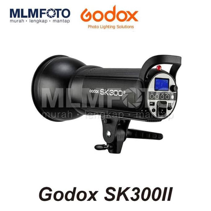 TERLARIS-PRODUK GODOX SK300II SK300W VER II SK300 II DIGITAL STUDIO STROBE FLASH WITH
