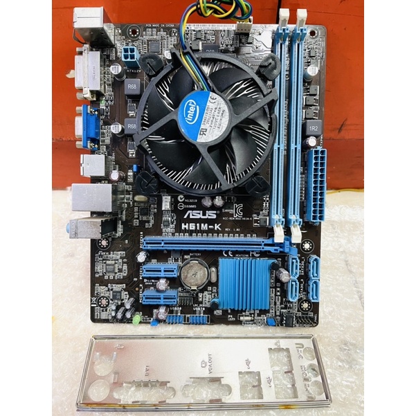 paket Mainboard H61 gigabyte / Asus core i5 3470 fan ram 8gb