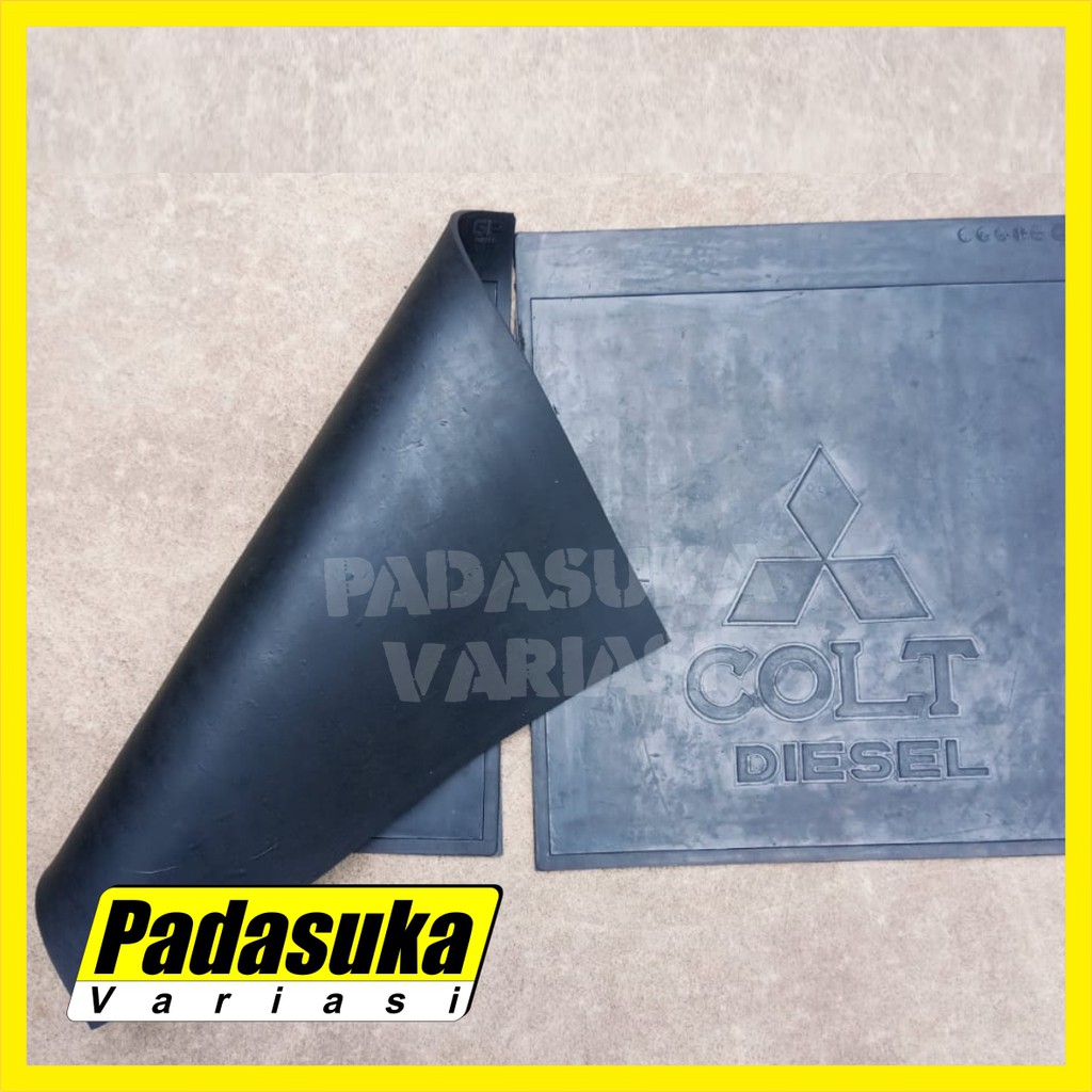 Karpet Lumpur Truk BELAKANG Mud Guard Ragasa Karpet Lumpur Engkel BLK