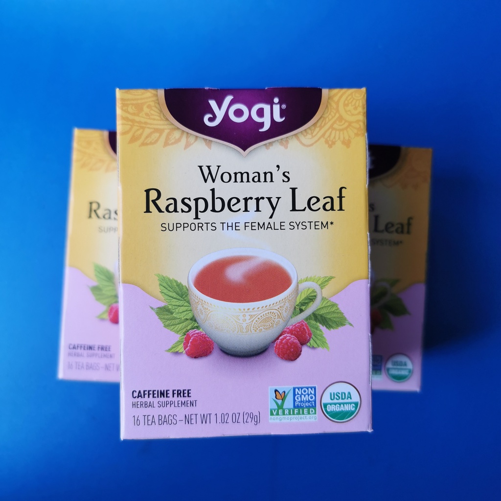 

Yogi Tea Woman's Raspberry Leaf | Isi 16 Bags Teh Kesehatan Wanita