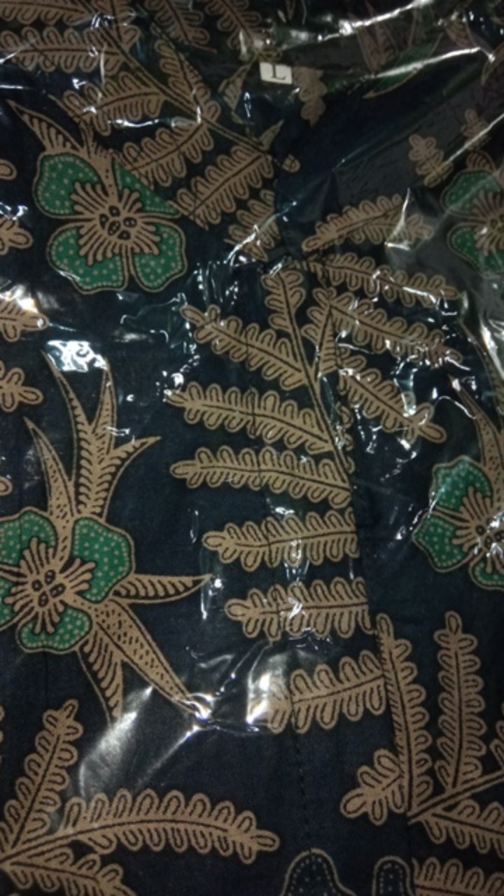 Kemeja Batik Wanita/ Atasan Batik Dolby Dolbi Dobby Doby Tenun Sutra Tulis Halus Katun Atbm