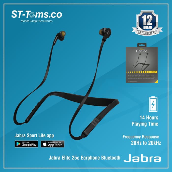 Jabra Elite 25e Earphone Bluetooth