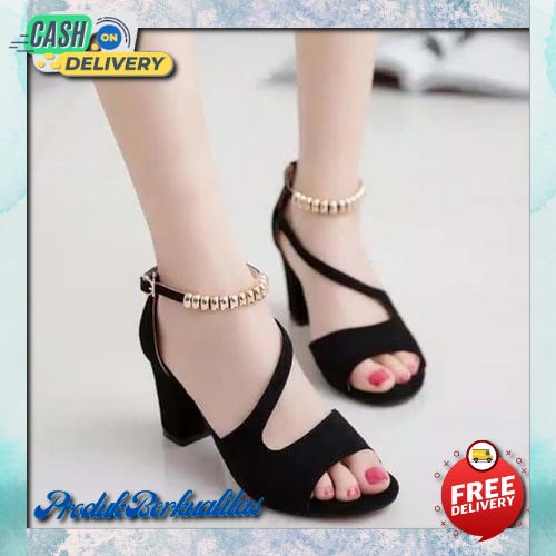 Sendal Sandal Sandals Sepatu Cewek Perempuan Rumah Santai Outdoor Indoor Kondangan Hangout Selop Kar