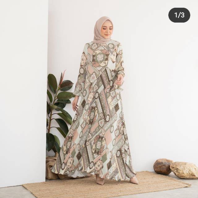 SAHARA DRESS PLISKET BY HEAVEN LIGHTS