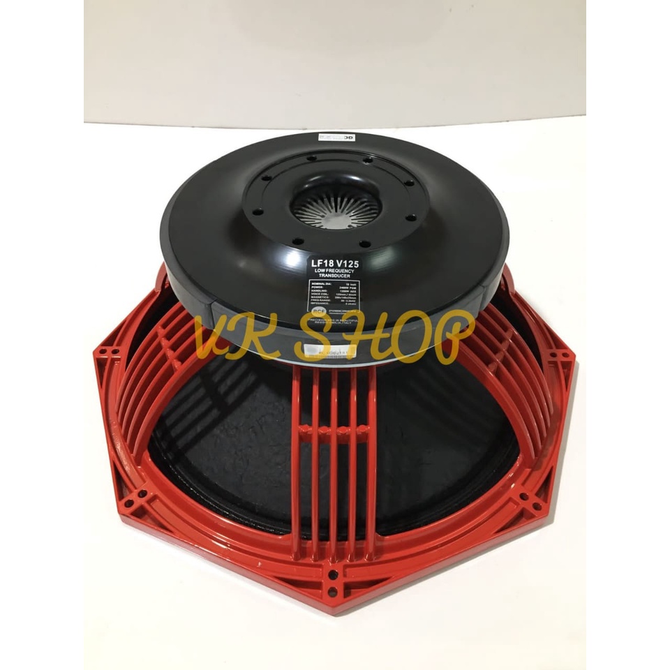 SPEAKER KOMPONEN RCF LF18V125 SUB 18 INCH LF18 V125 VC 5IN LF 18 V 125