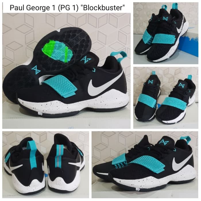 Sepatu Basket Nike Paul George PG 1 Blockbuster Free Kaos Kaki