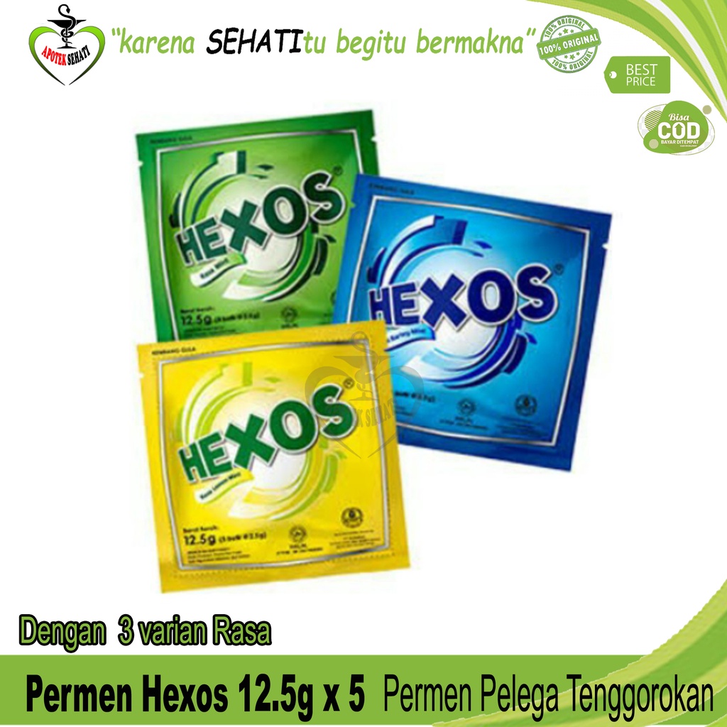 MURAH PERMEN HEXOS / Permen Penyegar Nafas